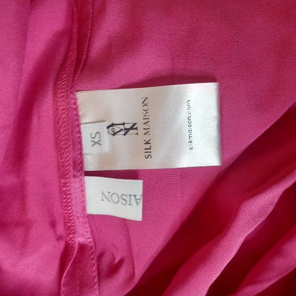 Silk Mason Pink Palace Silk Dress - Picture 7 of 9